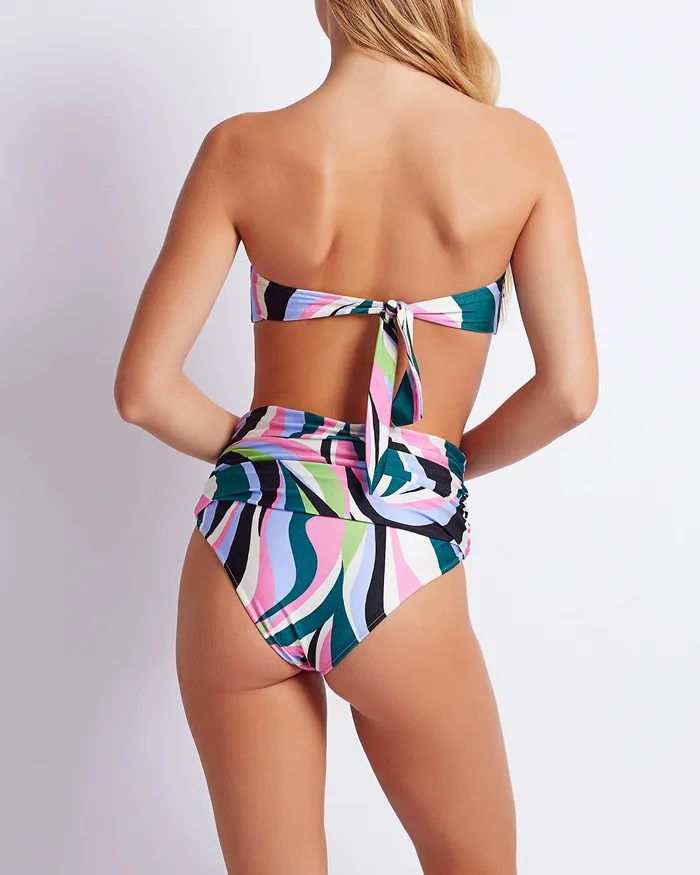 Bikinis Women PatBO DELOS BANDEAU BIKINI TOP