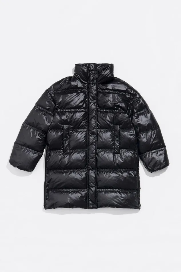 Black Aline Down Jacket Black Women Bimba Y Lola Puffer Jackets