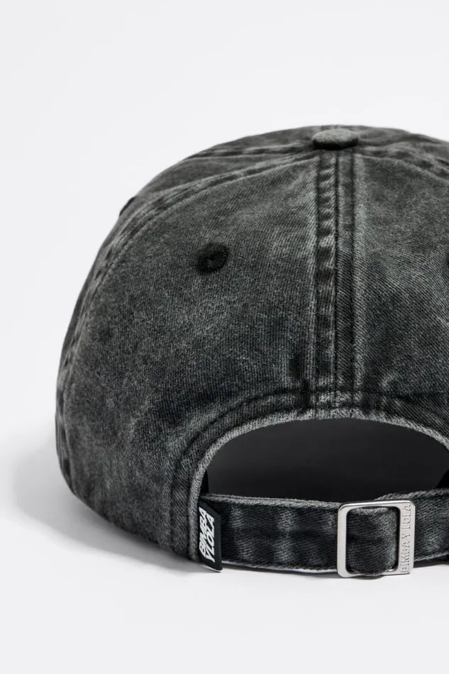 Black Cotton Heart Cap Black Women Bimba Y Lola Hats And Caps