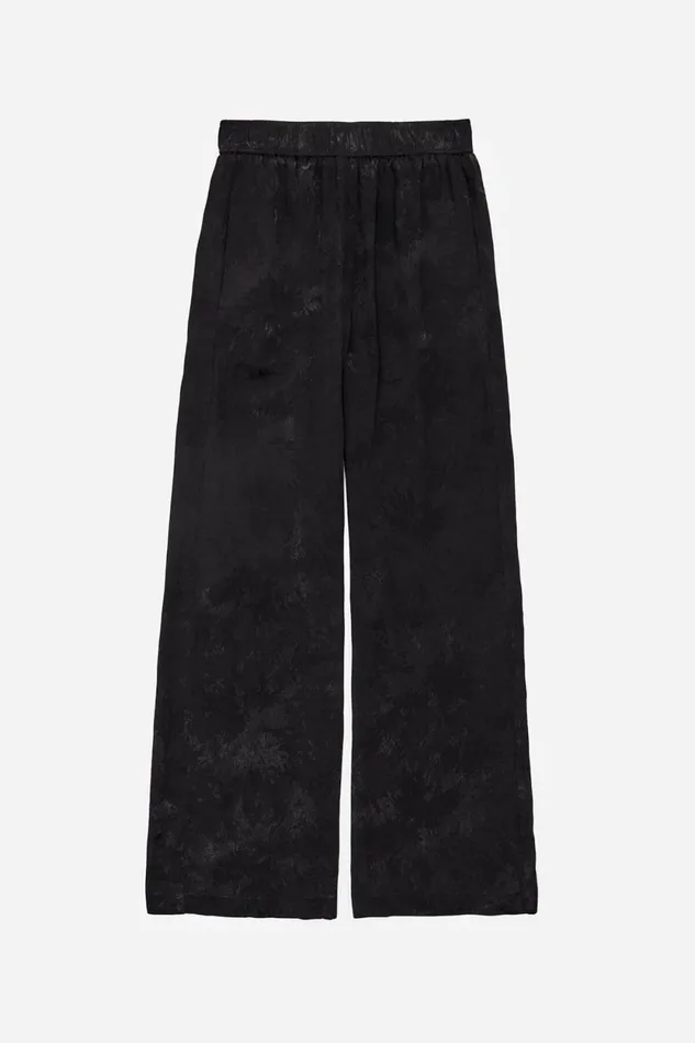 Black Jacquard Jogger Trousers Black Women Bimba Y Lola Trousers Black Jacquard Jogger Trousers Black Women Bimba Y Lola Trousers