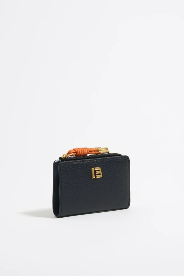 Black Leather Purse Black Women Bimba Y Lola Wallets And Coin Purses