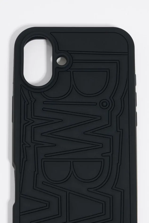 Black Silicone IPhone 16 Case Black Women Bimba Y Lola Phone Cases Black Silicone IPhone 16 Case Black Women Bimba Y Lola Phone Cases