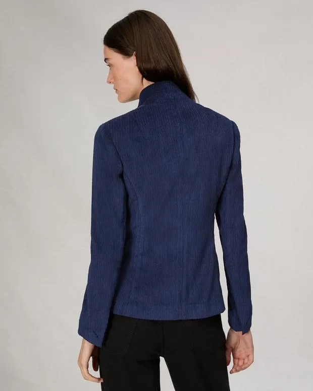 Blazers and Vests Women Rag and Bone Slade Corduroy Blazer Navy