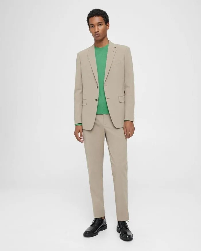 Blazers Jackets Men Theory Chambers Blazer In Neoteric Twill Bark Blazers Jackets Men Theory Chambers Blazer In Neoteric Twill Bark