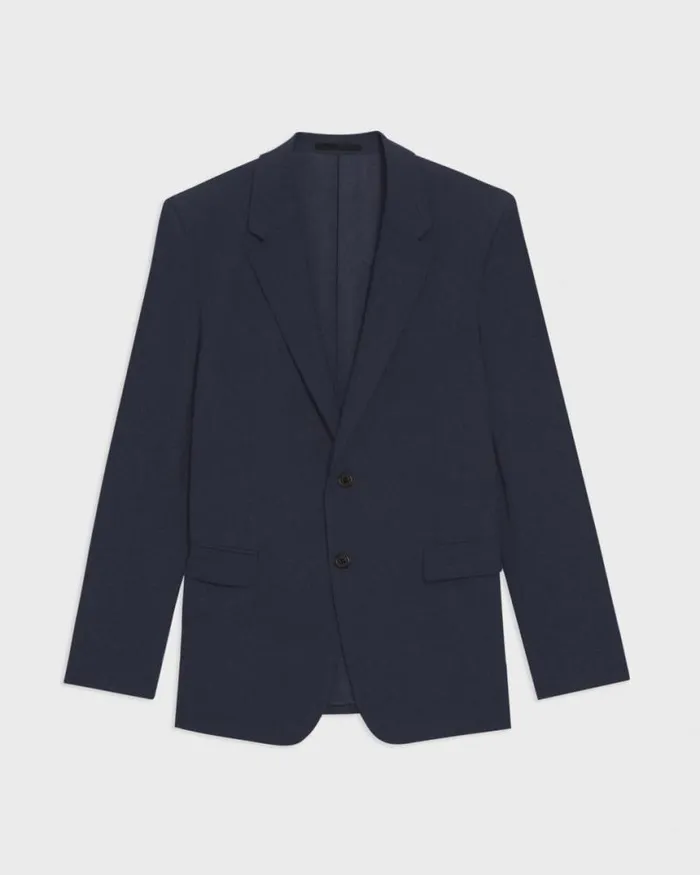 Blazers Jackets Men Theory Chambers Blazer In Stretch Wool Navy Blazers Jackets Men Theory Chambers Blazer In Stretch Wool Navy