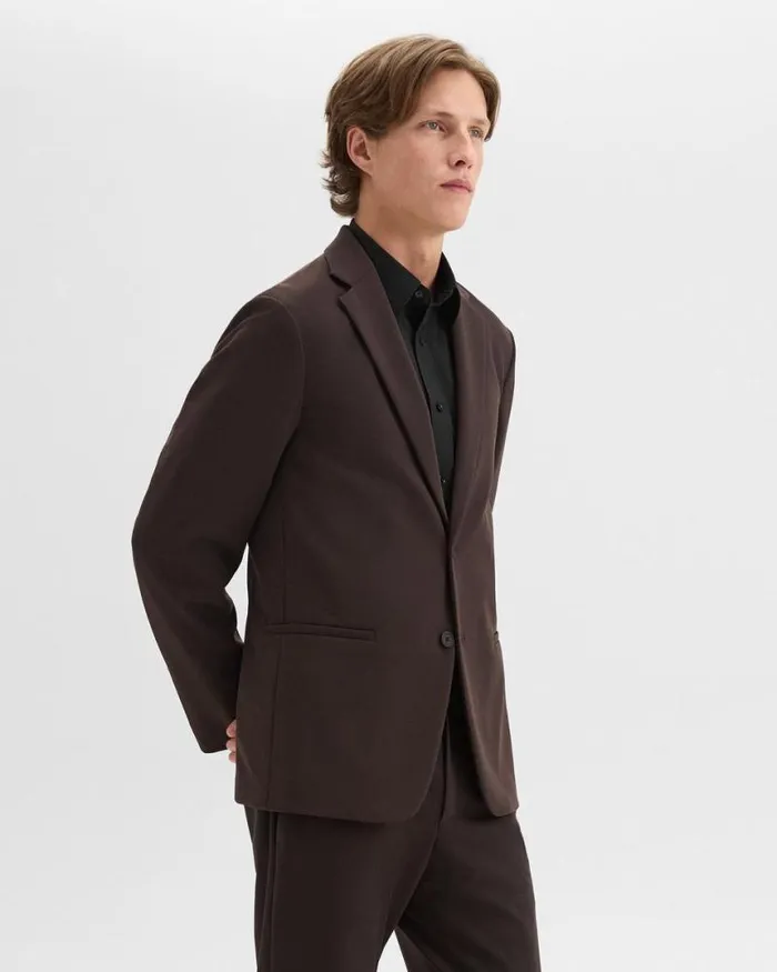 Blazers Jackets Men Theory Clinton Blazer In Precision Ponte Hickory Blazers Jackets Men Theory Clinton Blazer In Precision Ponte Hickory