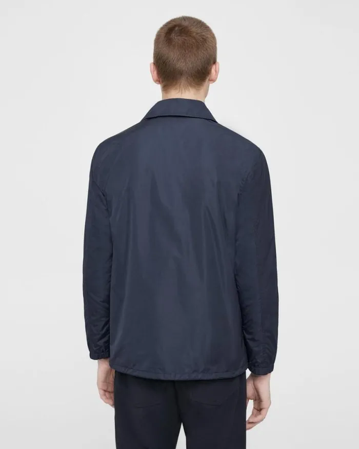 Blazers Jackets Men Theory Coach039s Jacket In Nylon Baltic