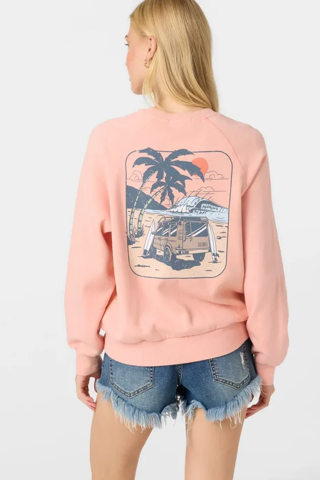 BOARDWALK CREWNECK FLEECE Women O039NEILL Collections
