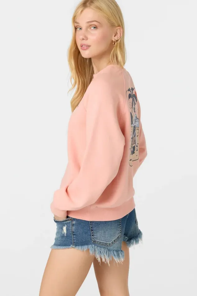 BOARDWALK CREWNECK FLEECE Women O039NEILL Collections