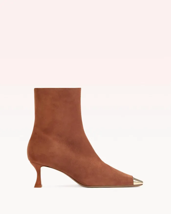 Boots Women Alexandre Birman Brown Suede Bootie 8211 Olivia Retro Bootie 8211 Designer Boots For 8211 Square Toe Boots Toast Boots Women Alexandre Birman Brown Suede Bootie 8211 Olivia Retro Bootie 8211 Designer Boots For 8211 Square Toe Boots Toast
