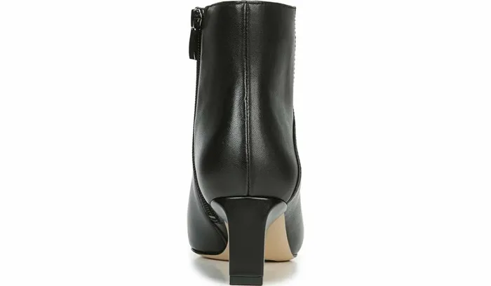 Boots Women Franco Sarto Franco Sandria Block Heel Bootie Black Leather