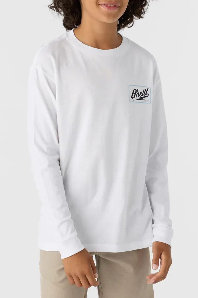 BOY039S EDISON LONG SLEEVE TEE White Kids O039NEILL Boy039S Clothing