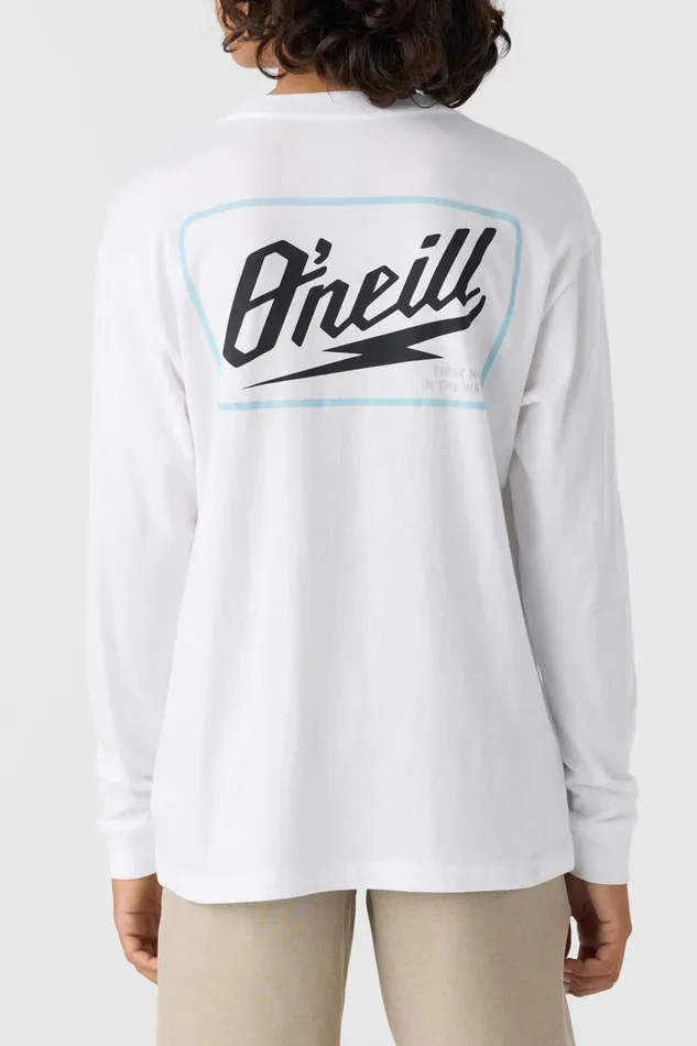 BOY039S EDISON LONG SLEEVE TEE White Kids O039NEILL Boy039S Clothing