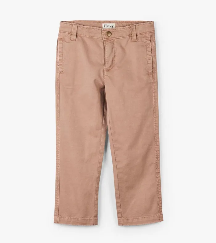 Boys Khaki Twill Pants Hatley