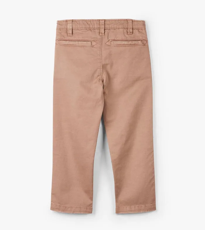 Boys Khaki Twill Pants Hatley
