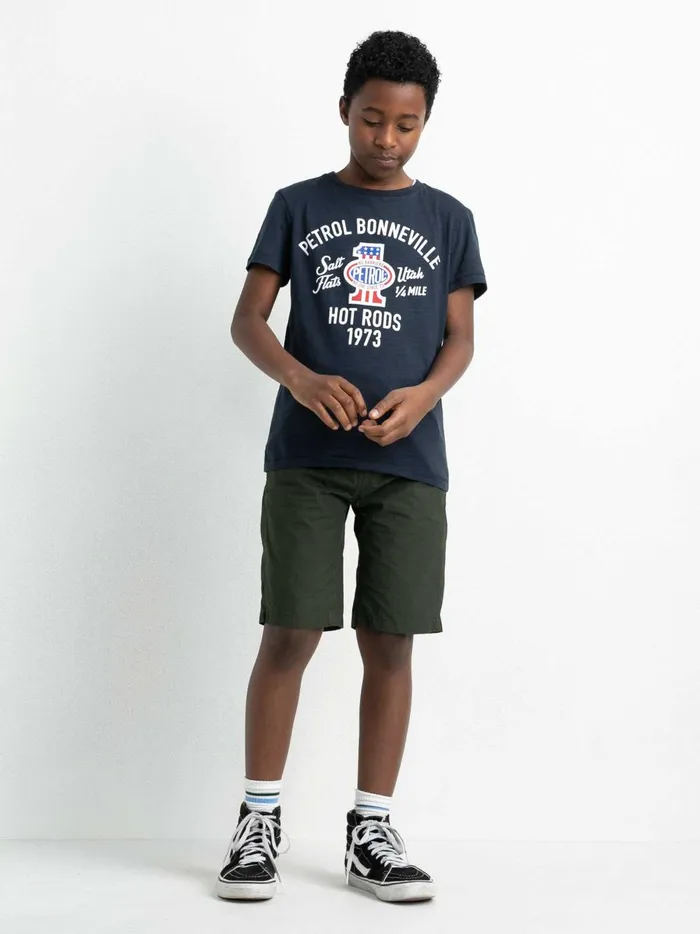 Boys Shorts Petrol Industries Chino Shorts Forest Night