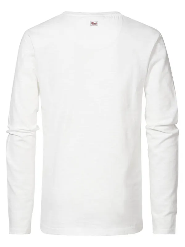 Boys TShirts Petrol Industries Artwork TShirt Sky White