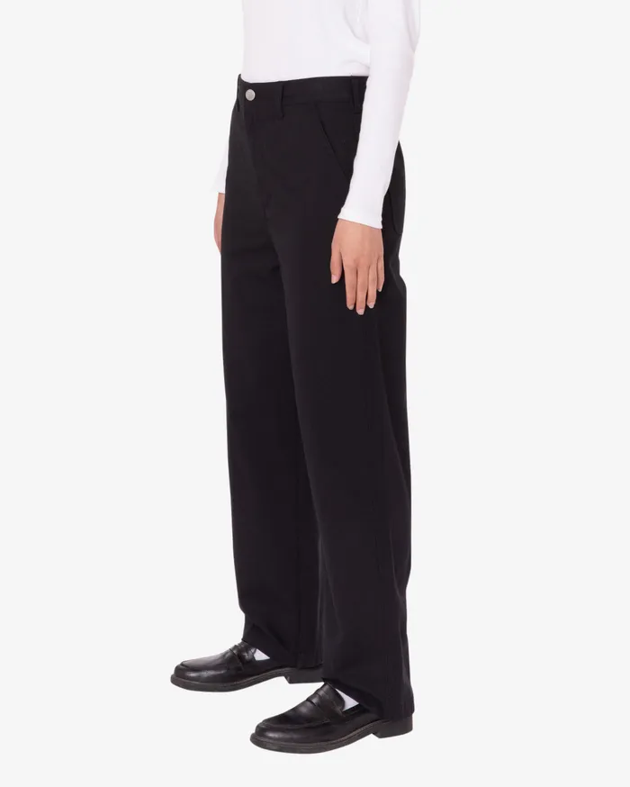 BRIGHTON CARPENTER PANT Black BOTTOMS OBEY Clothing Women