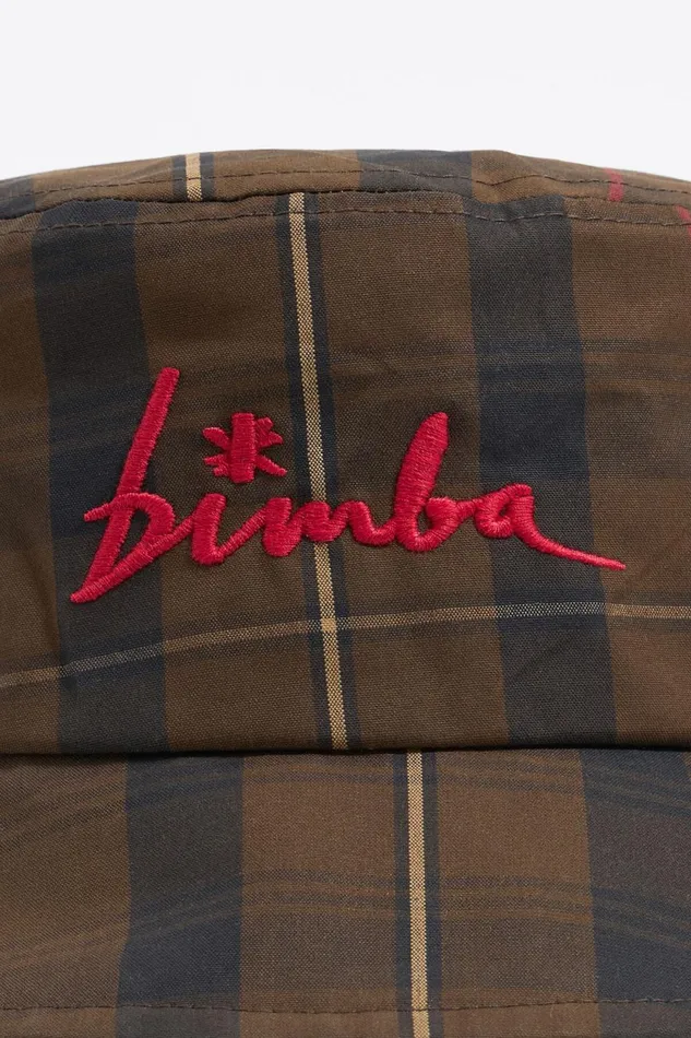 Brown Checked Bucket Hat Brown Women Bimba Y Lola Hats And Caps Brown Checked Bucket Hat Brown Women Bimba Y Lola Hats And Caps