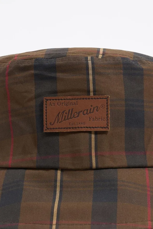 Brown Checked Bucket Hat Brown Women Bimba Y Lola Hats And Caps Brown Checked Bucket Hat Brown Women Bimba Y Lola Hats And Caps