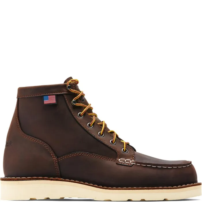 Bull Run Moc Toe 6quot Brown Men Danner Boots