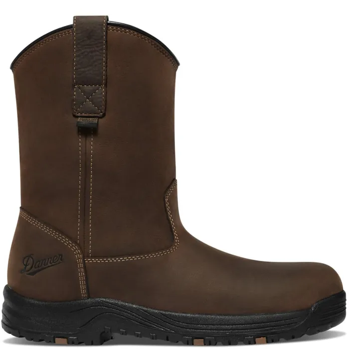 Caliper Wellington 10quot Brown Aluminum Toe Men Danner SlipOns and Wellingtons Caliper Wellington 10quot Brown Aluminum Toe Men Danner SlipOns and Wellingtons