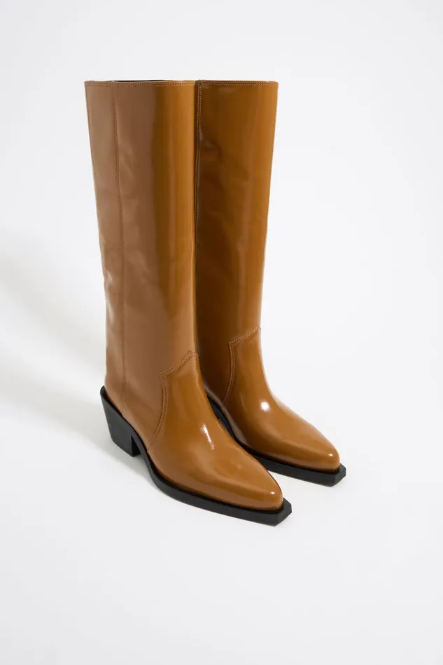 Camel Leather Cowboy Boot Camel Women Bimba Y Lola Ankle Boots And Boots Camel Leather Cowboy Boot Camel Women Bimba Y Lola Ankle Boots And Boots
