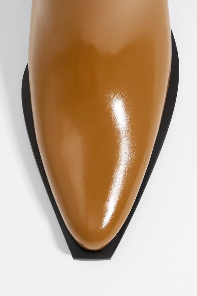 Camel Leather Cowboy Boot Camel Women Bimba Y Lola Ankle Boots And Boots Camel Leather Cowboy Boot Camel Women Bimba Y Lola Ankle Boots And Boots