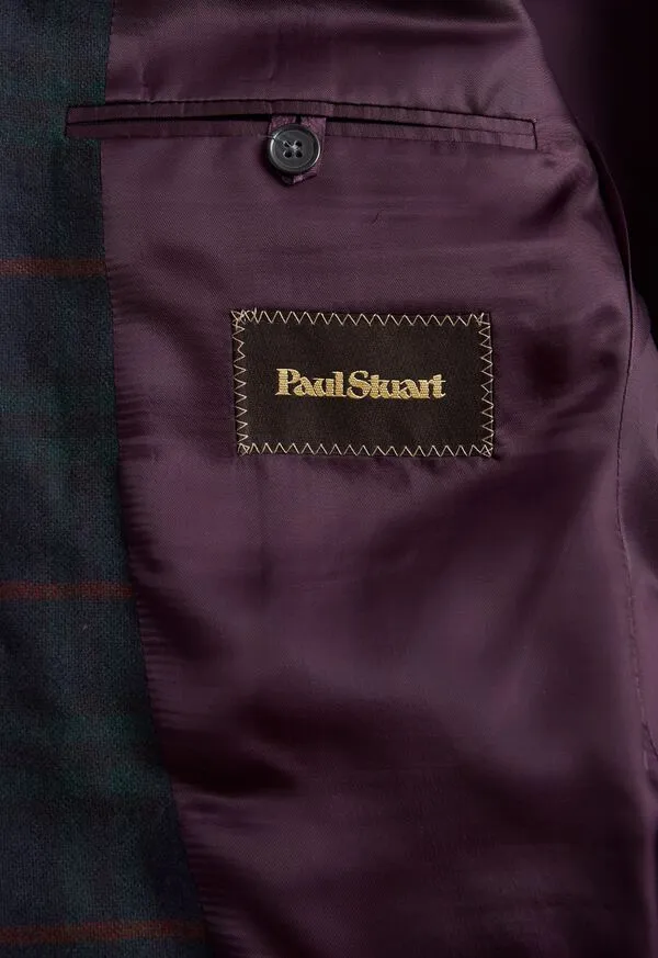 Cashmere Plaid Dinner Jacket Bottle Green Mens Blazers and Jackets Paulstuart Cashmere Plaid Dinner Jacket Bottle Green Mens Blazers and Jackets Paulstuart