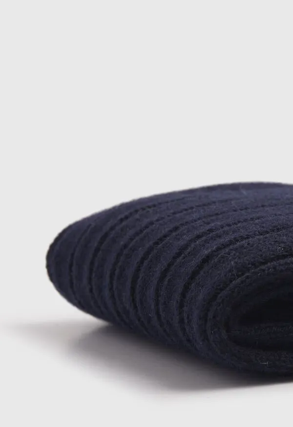 Cashmere Ribbed Sock Beige Socks Paulstuart Mens
