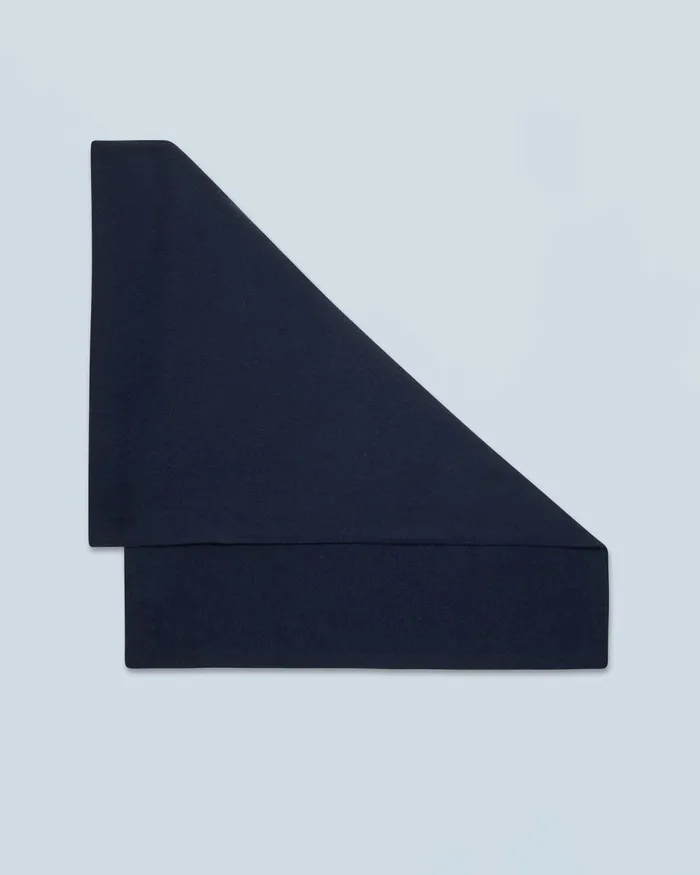 Cashmere Scarves and Collars From Future Large Lightweight Scarf Navy