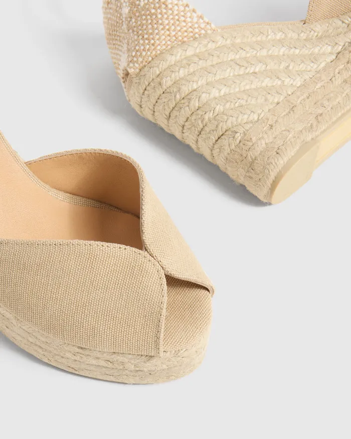 Castaer Bianca8ed002 Sand Women Wedges