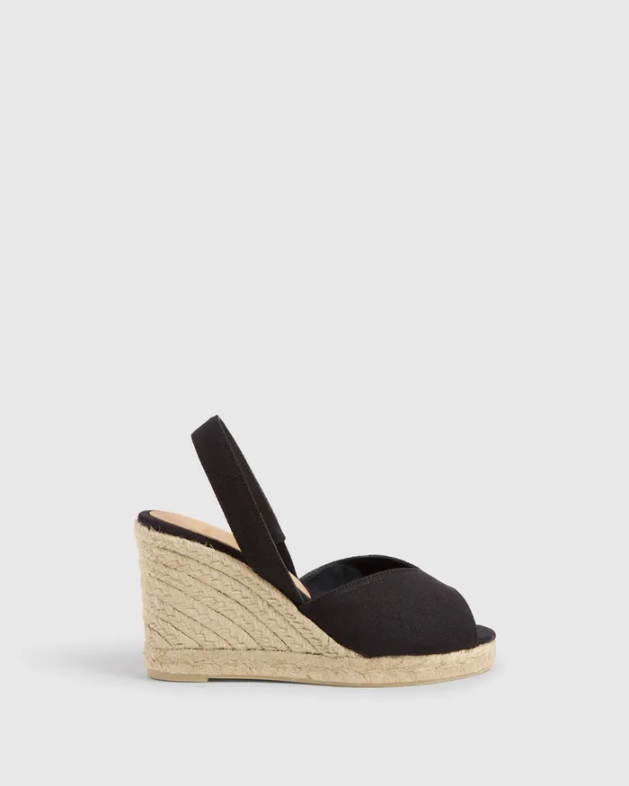 Castaer Brisa8001 Negro Women Wedges