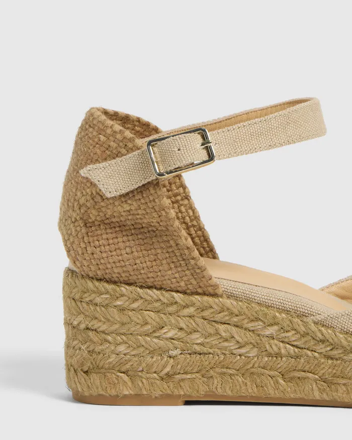 Castaer Carol T3002 Sand Women Wedges