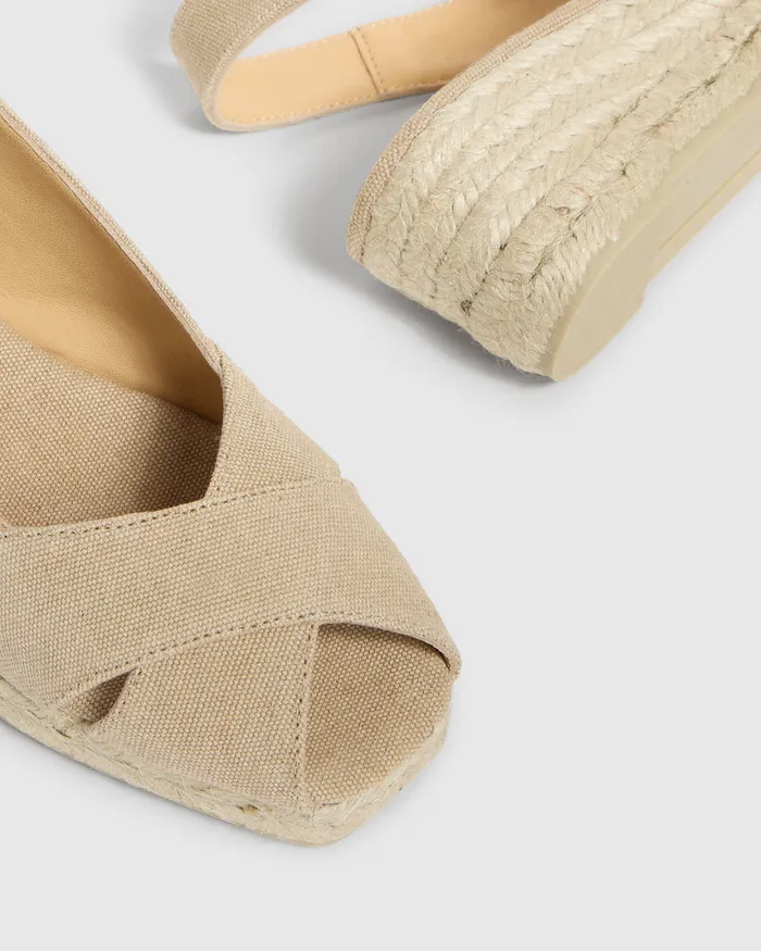 Castaer Diana3002 Sand Women Wedges
