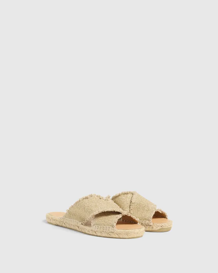 Castaer Palmera032 Oro Claro Women Flats