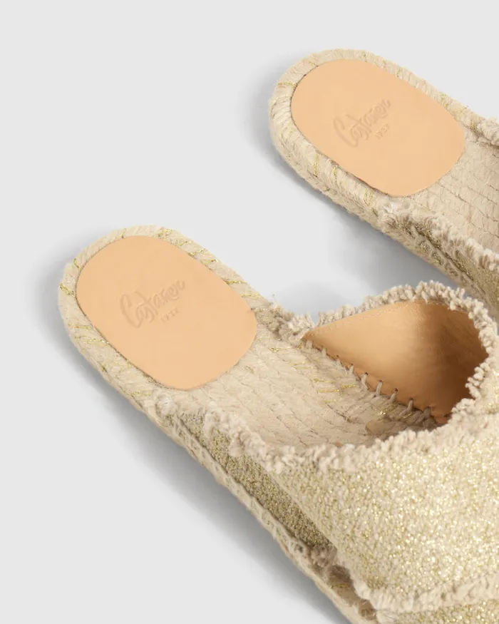 Castaer Palmera032 Oro Claro Women Flats
