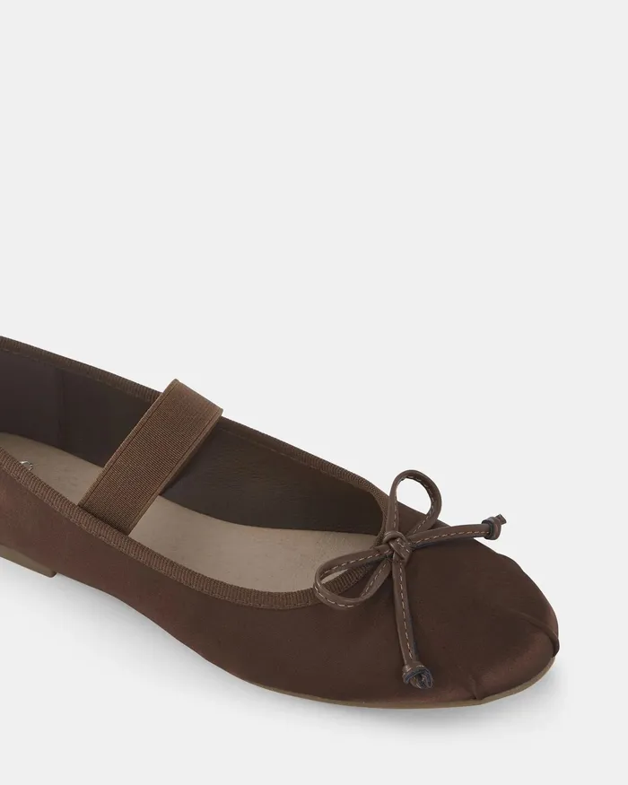 Casuals ZPINDERELLA MILK CHOCOLATE Ballet Flats 8211 NOVO Shoes Women
