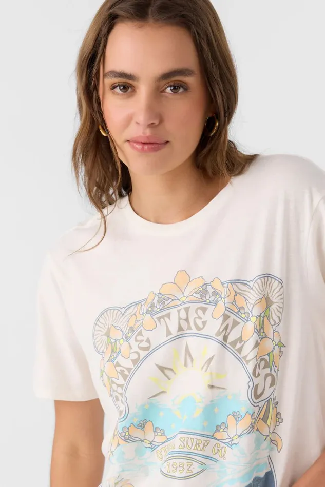 CHASE THE WAVES TEE Women O039NEILL Clothing