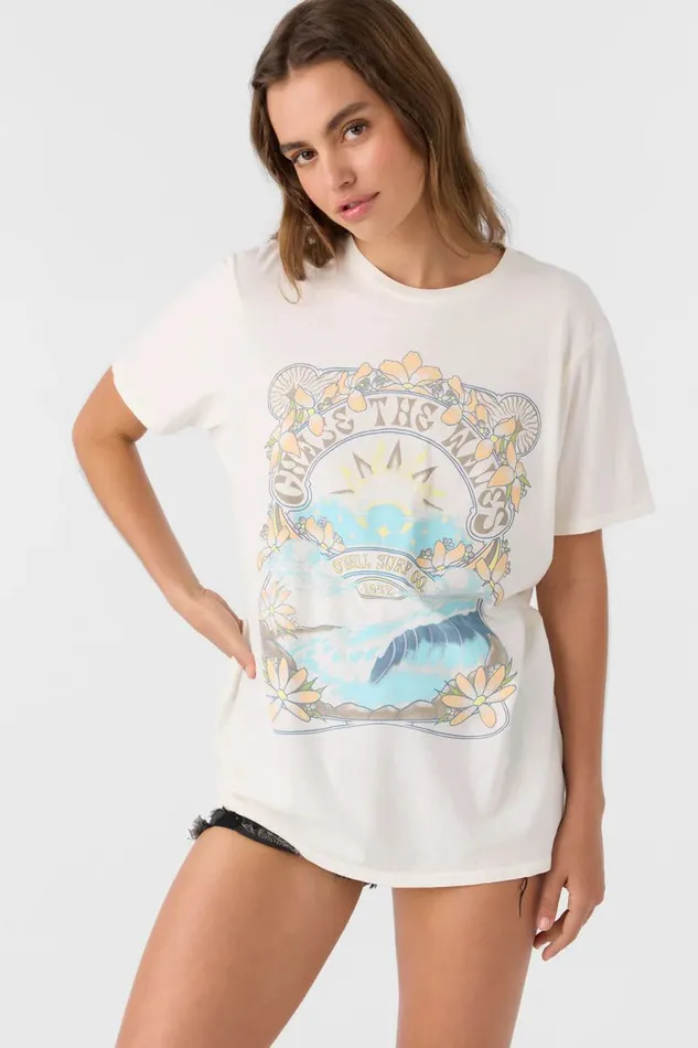 CHASE THE WAVES TEE Women O039NEILL Clothing