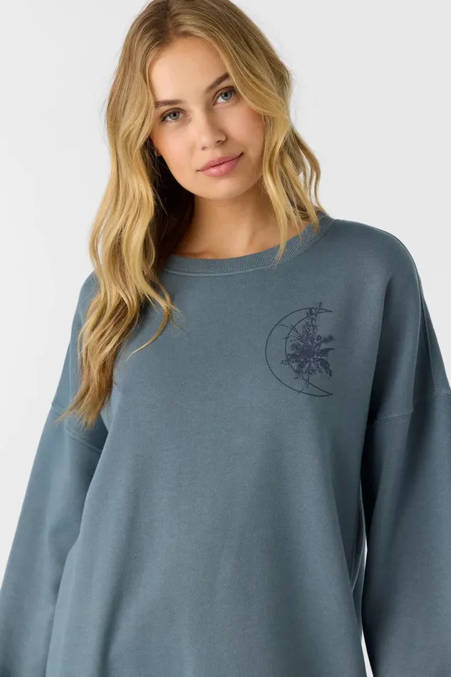 CHOICE CREWNECK OVERSIZEDFIT FLEECE PULLOVER Women O039NEILL Collections