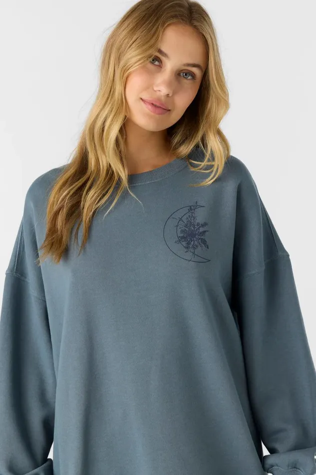 CHOICE CREWNECK OVERSIZEDFIT FLEECE PULLOVER Women O039NEILL Collections