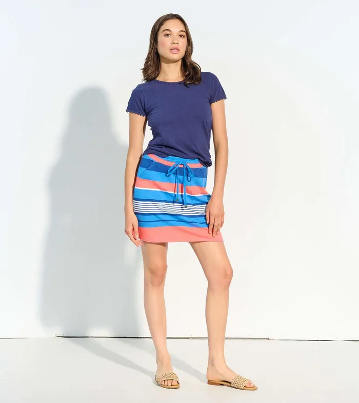 Christine Skirt 8211 Sunside Stripes Hatley