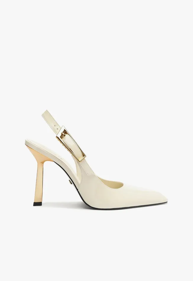 Ciara Patent Leather Pump White Women Schutz Shoes
