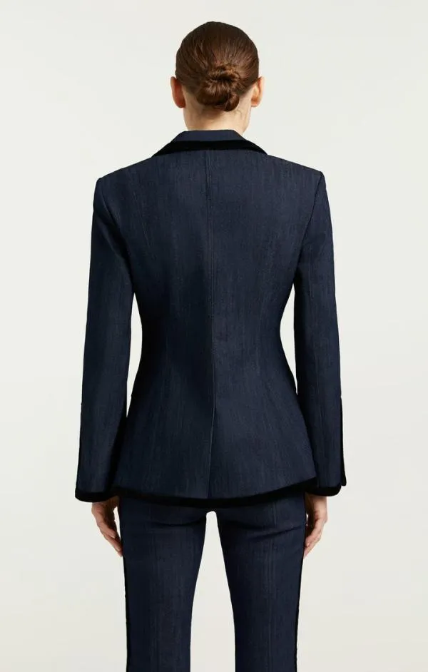 Cinq Sept Ariane Blazer Indigoblack Women Blazers