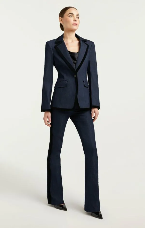 Cinq Sept Ariane Blazer Indigoblack Women Blazers