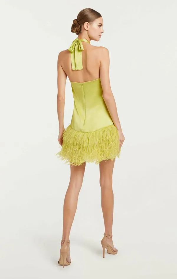 Cinq Sept Barb Dress Key Lime Women Mini