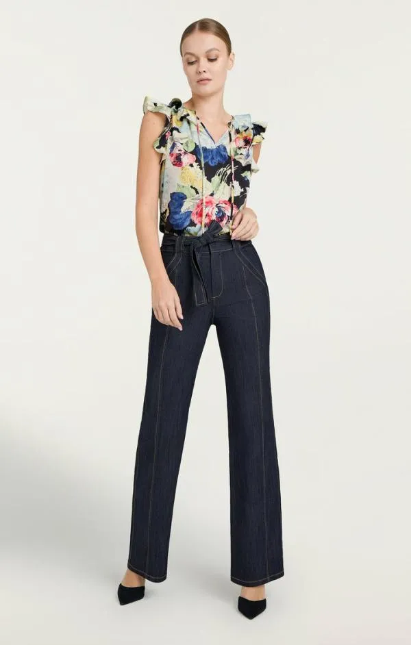 Cinq Sept Dakota Pant Indigo Women Pants
