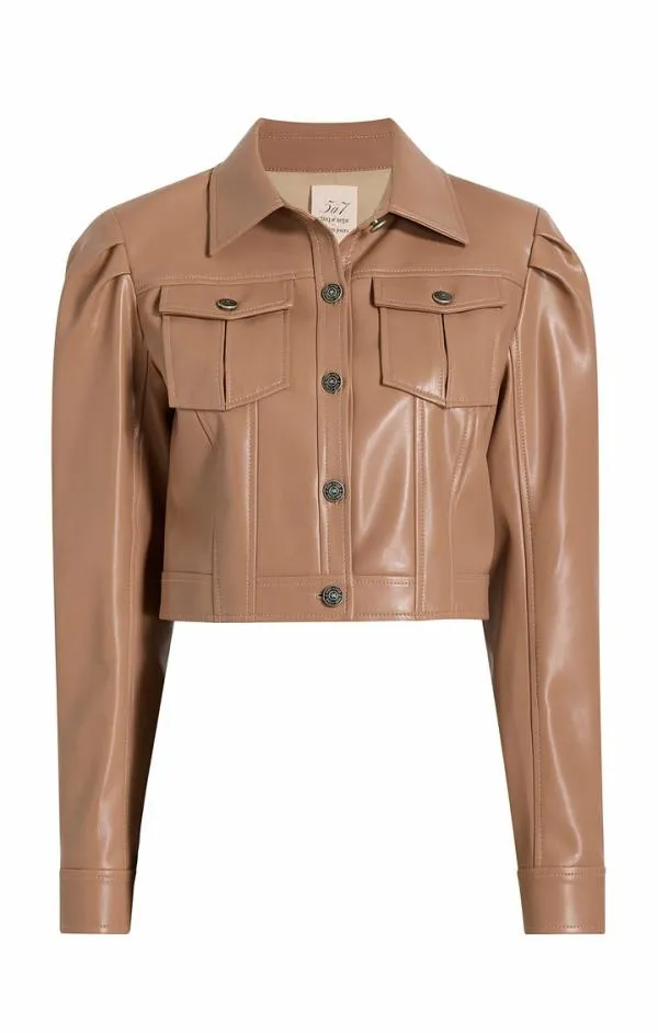 Cinq Sept Della Jacket Mocha Women Outerwear