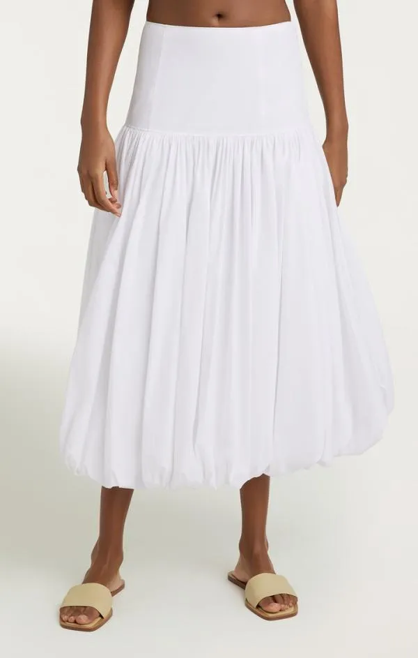 Cinq Sept Ellah Skirt White Women Skirts